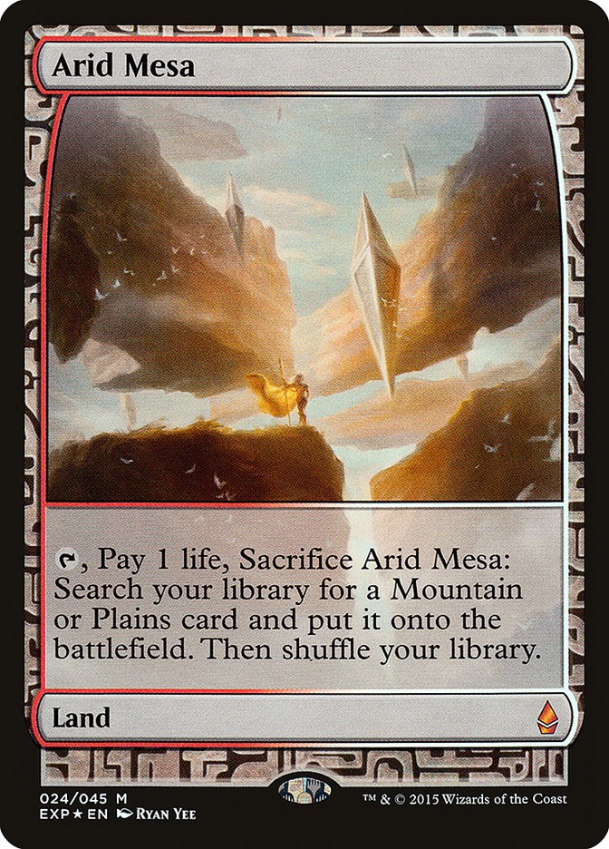 Arid Mesa [Zendikar Expeditions] (EXP 24)