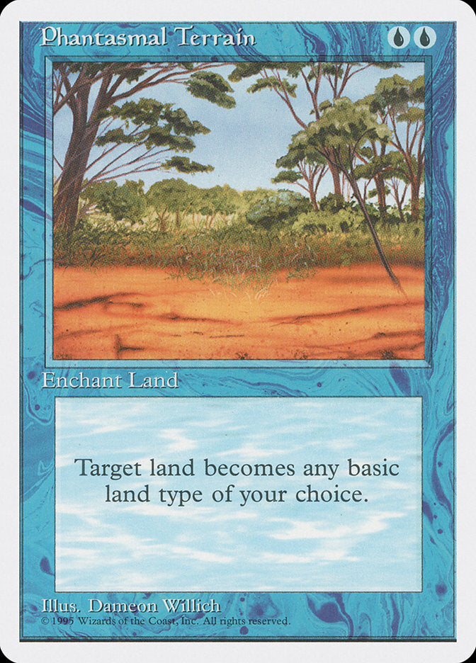 Phantasmal Terrain [Fourth Edition] (4ED 89)