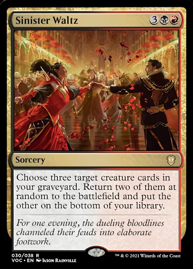 Sinister Waltz [Innistrad: Crimson Vow Commander] (VOC 30)