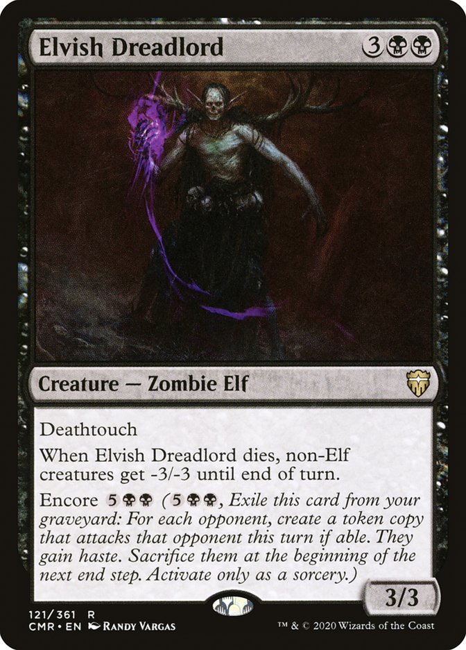 Elvish Dreadlord [Commander Legends] (CMR 121)
