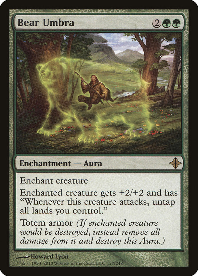 Bear Umbra [Rise of the Eldrazi] (ROE 177)