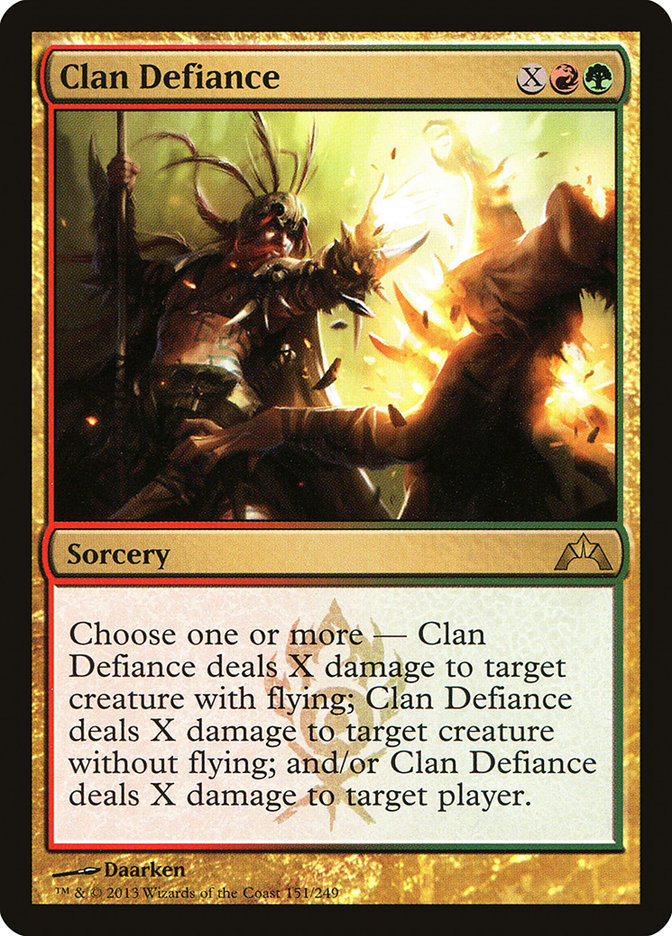 Clan Defiance [Gatecrash] (GTC 151)