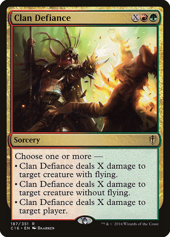Clan Defiance [Commander 2016] (C16 187)