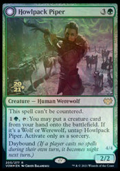 Howlpack Piper // Wildsong Howler [Innistrad: Crimson Vow Prerelease Promos] (PVOW 205)