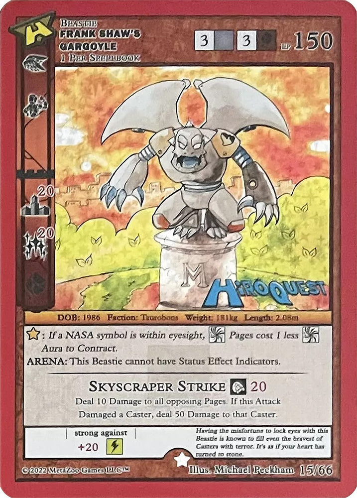 Frank Shaw's Gargoyle [Hiroquest Promos]