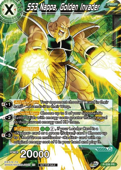 SS3 Nappa, Golden Invader [P-339]