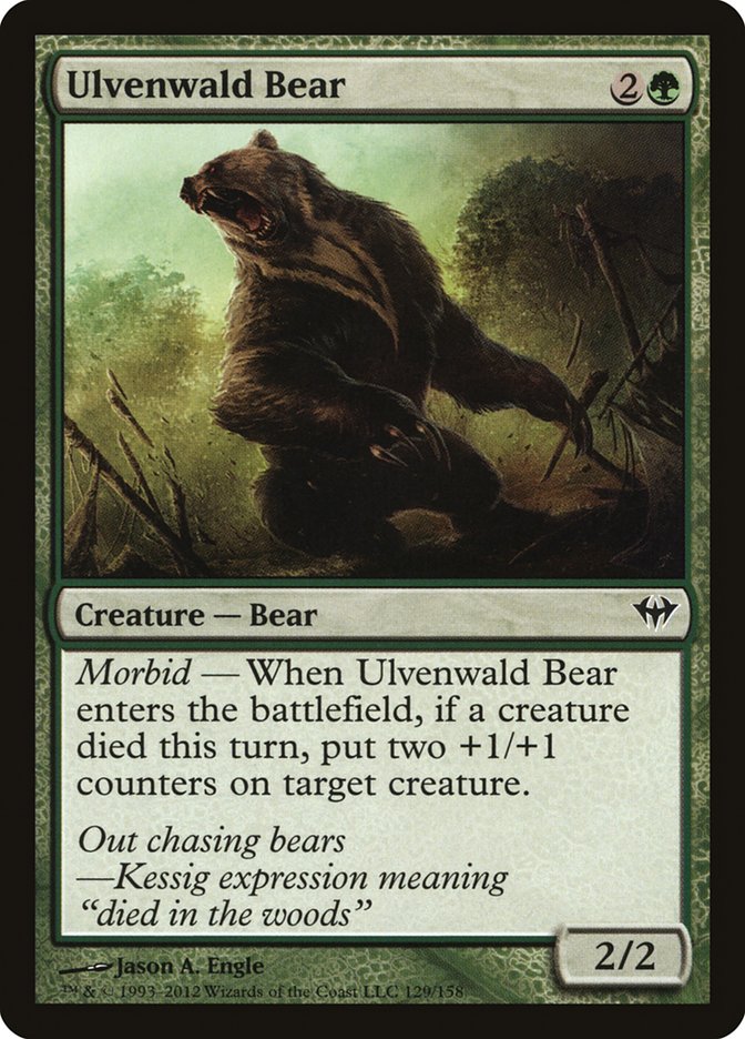 Ulvenwald Bear [Dark Ascension] (DKA 129)