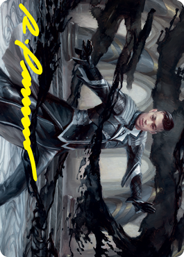 Killian, Ink Duelist Art Card (Gold-Stamped Signature) [Strixhaven: School of Mages Art Series] (ASTX 30)