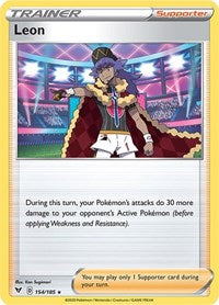 Leon - 154/185 [Theme Deck Exclusives]
