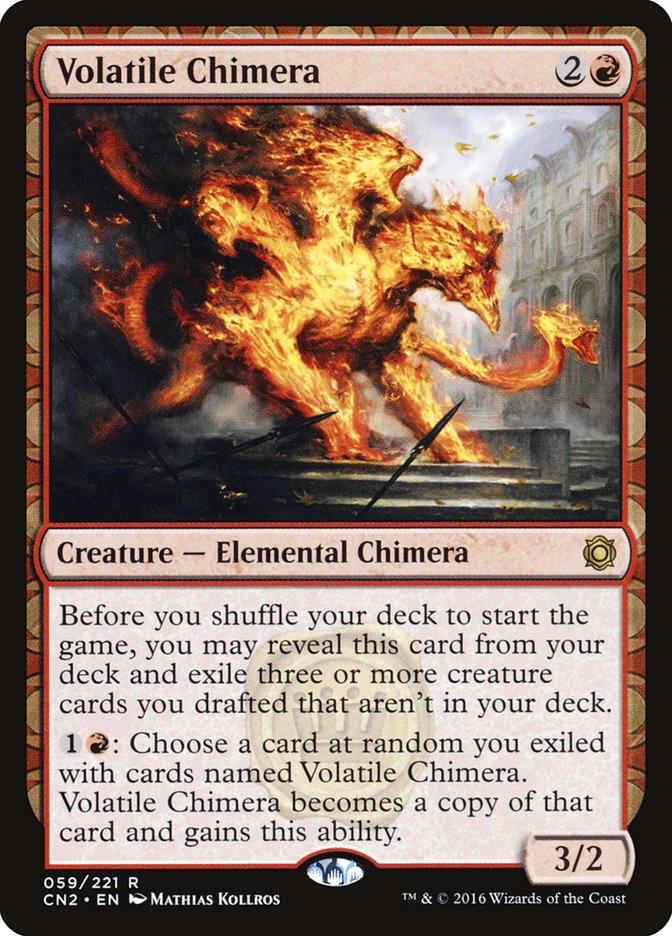 Volatile Chimera [Conspiracy: Take the Crown] (CN2 59)