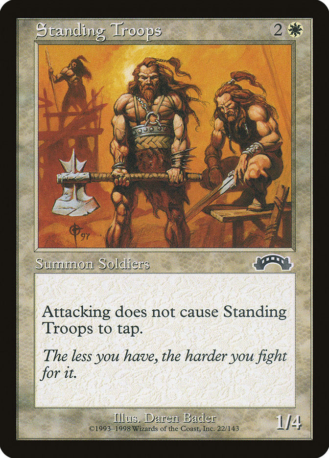Standing Troops [Exodus] (EXO 22)