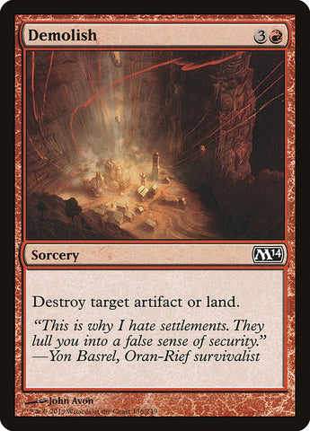 Demolish [Magic 2014] (M14 136)