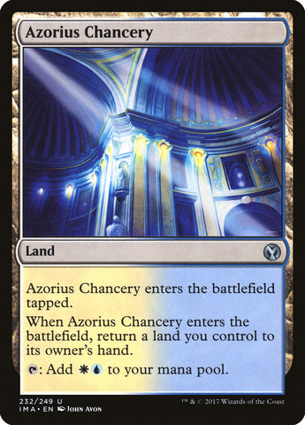 Azorius Chancery [Iconic Masters] (IMA 232)