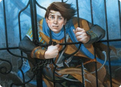 Locked in the Cemetery Art Card [Innistrad: Midnight Hunt Art Series] (AMID 26)