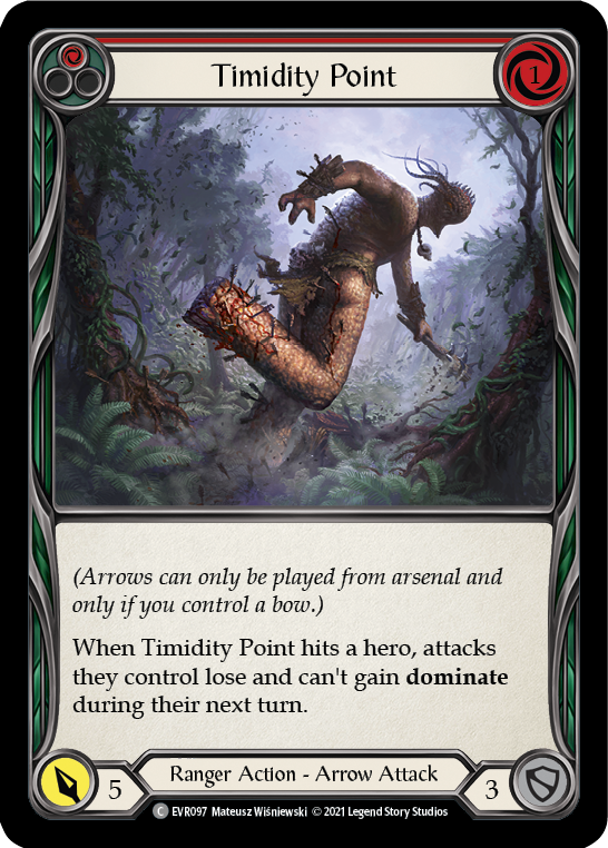 Timidity Point (Red) [EVR097] 1st Edition Normal