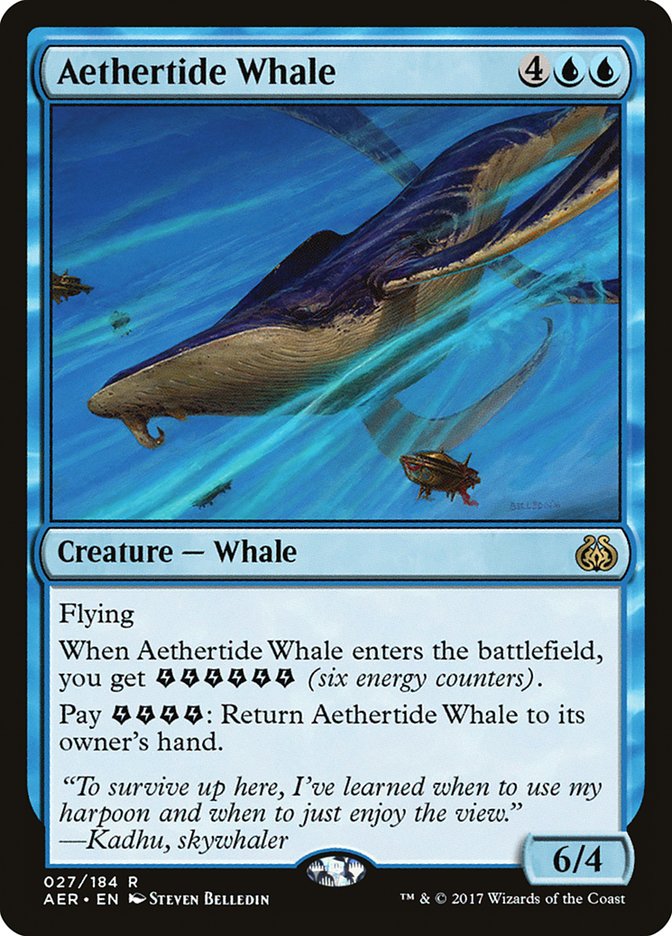 Aethertide Whale [Aether Revolt] (AER 27)