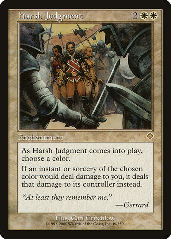 Harsh Judgment [Invasion] (INV 19)