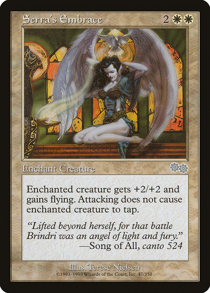 Serra's Embrace [Urza's Saga] (USG 47)