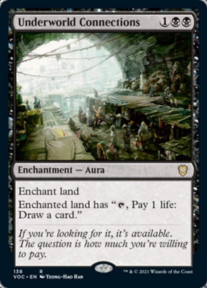Underworld Connections [Innistrad: Crimson Vow Commander] (VOC 138)