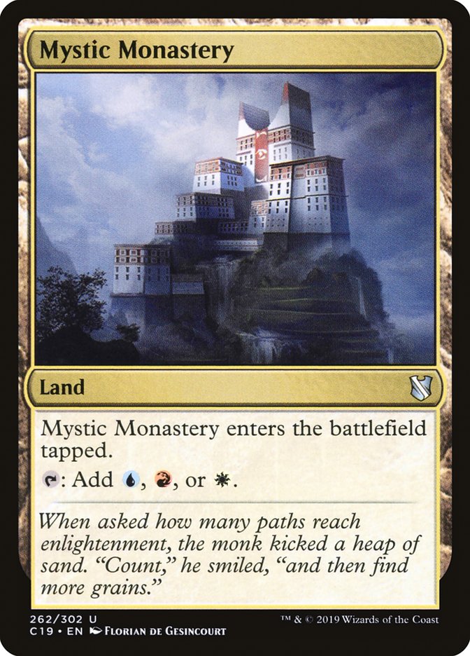 Mystic Monastery [Commander 2019] (C19 262)