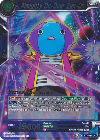 Almighty Do-Over Zen-Oh (Assault of the Saiyans) [BT7-037_PR]