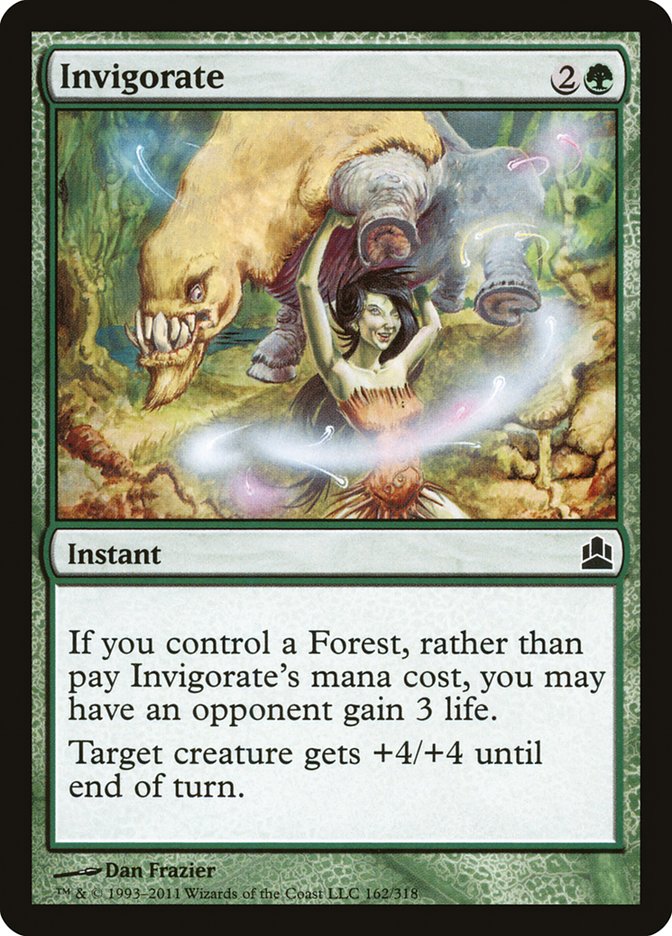 Invigorate [Commander 2011] (CMD 162)