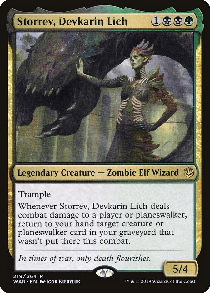 Storrev, Devkarin Lich [War of the Spark] (WAR 219)