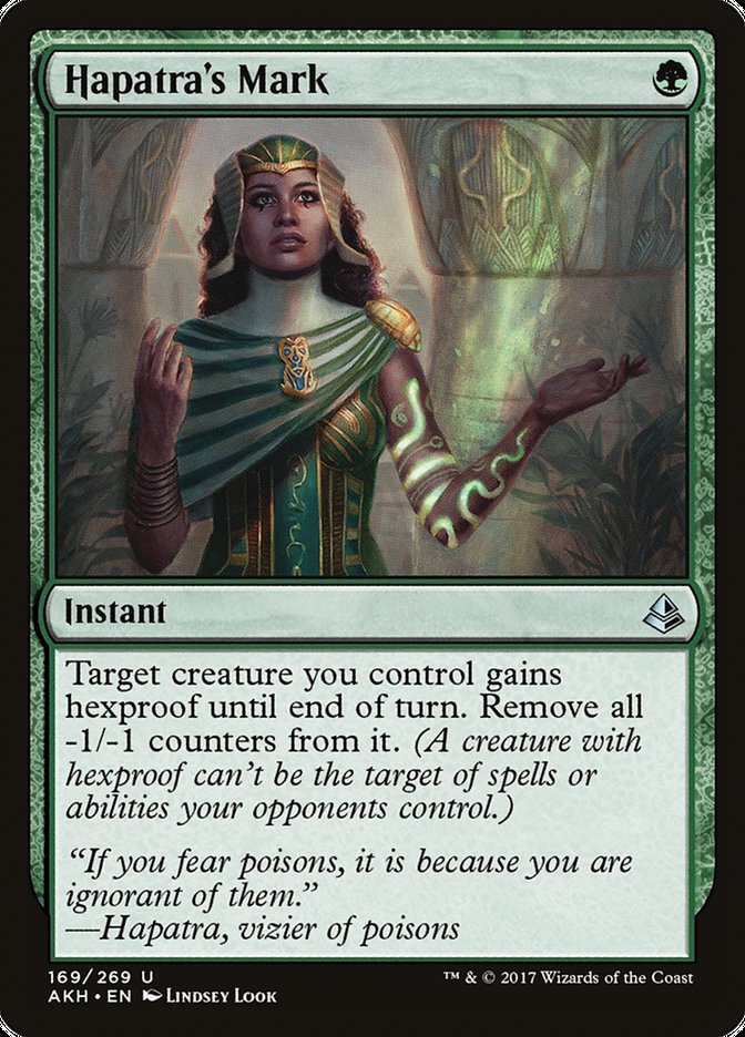 Hapatra's Mark [Amonkhet] (AKH 169)