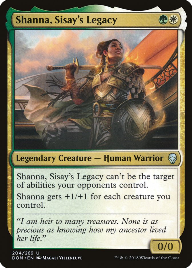 Shanna, Sisay's Legacy [Dominaria] (DOM 204)