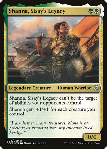 Shanna, Sisay's Legacy [Dominaria] (DOM 204)