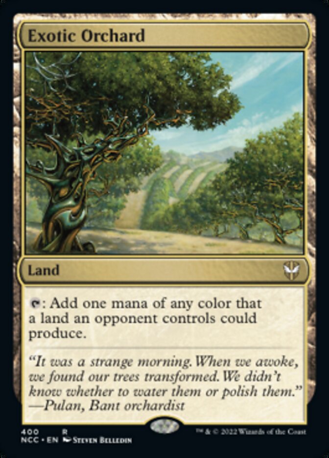 Exotic Orchard [Streets of New Capenna Commander] (NCC 400)