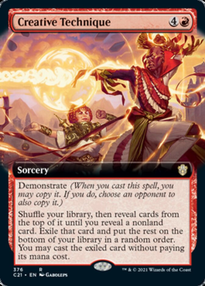 Creative Technique (Extended) [Commander 2021] (C21 376)