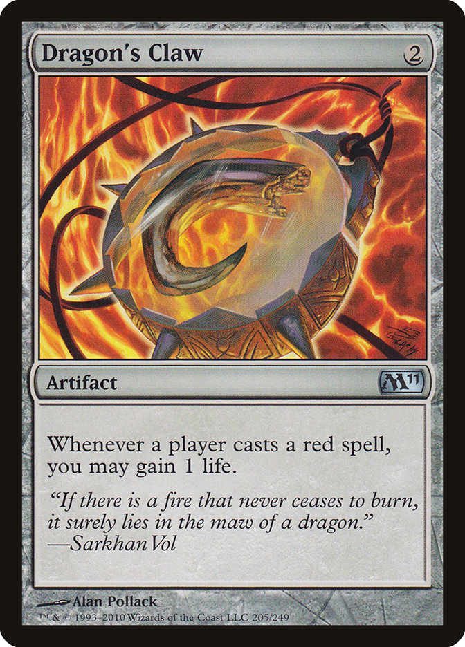 Dragon's Claw [Magic 2011] (M11 205)