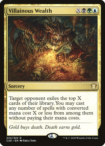 Villainous Wealth [Commander 2020] (C20 233)