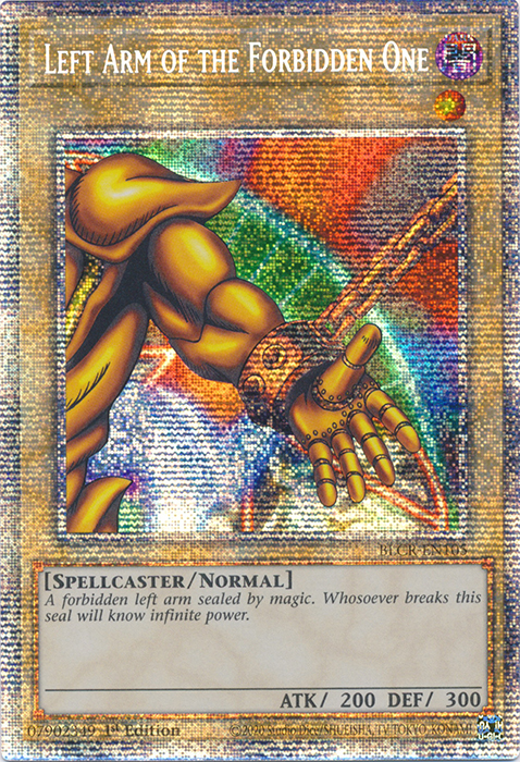 Left Arm of the Forbidden One Starlight Rare