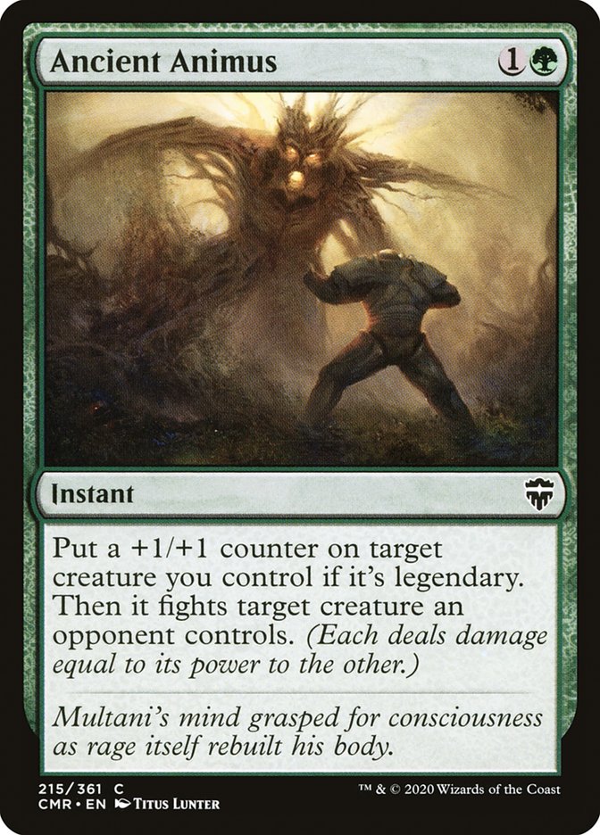 Ancient Animus [Commander Legends] (CMR 215)