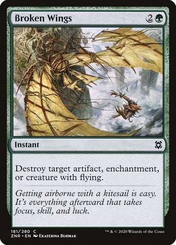 Broken Wings [Zendikar Rising] (ZNR 181)