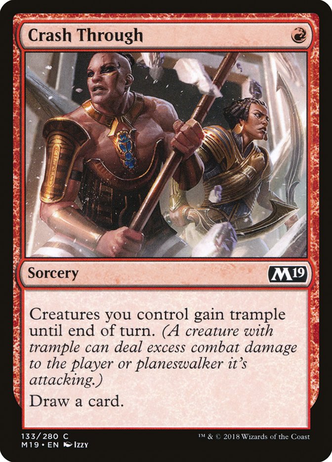 Crash Through [Core Set 2019] (M19 133)