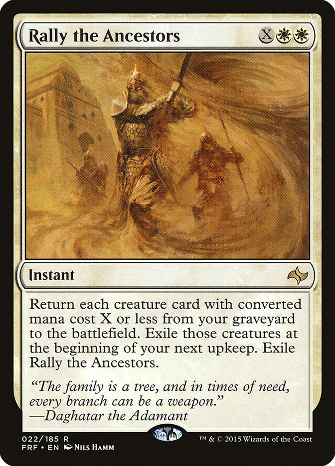 Rally the Ancestors [Fate Reforged] (FRF 22)