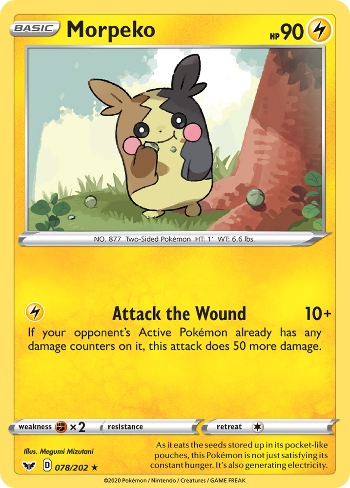 Morpeko (78/202) [Sword & Shield: Base Set]