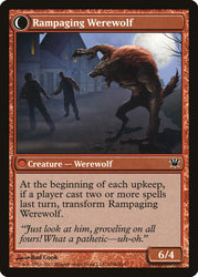 Tormented Pariah // Rampaging Werewolf [Innistrad] (ISD 165)