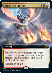 Angelfire Ignition (Extended) [Innistrad: Midnight Hunt] (MID 367)