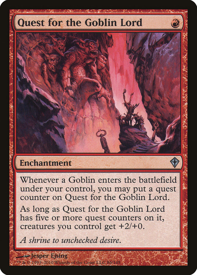 Quest for the Goblin Lord [Worldwake] (WWK 86)
