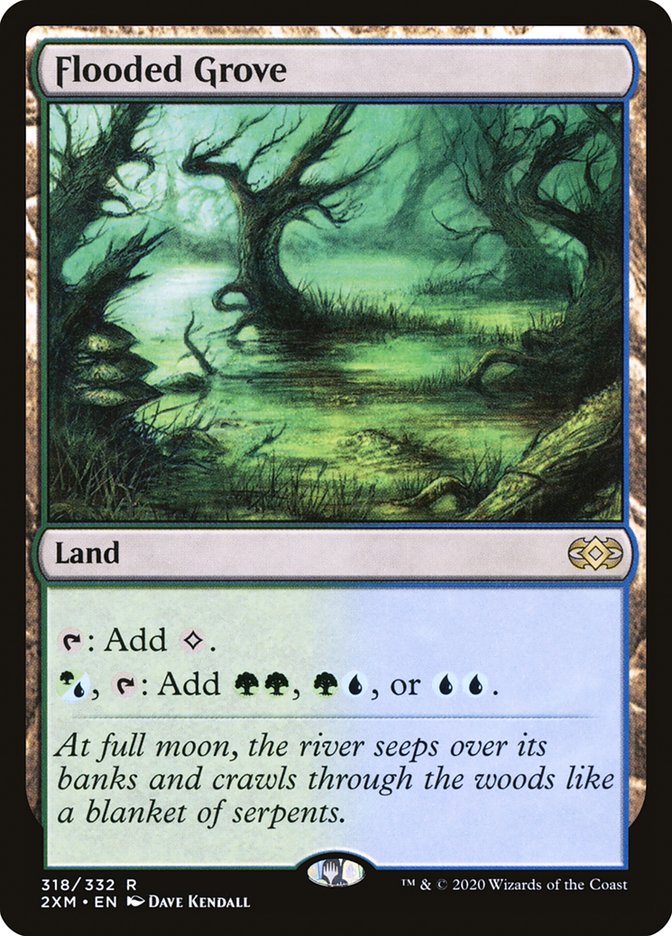 Flooded Grove [Double Masters] (2XM 318)