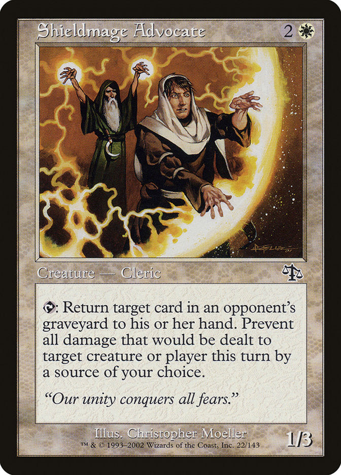 Shieldmage Advocate [Judgment] (JUD 22)