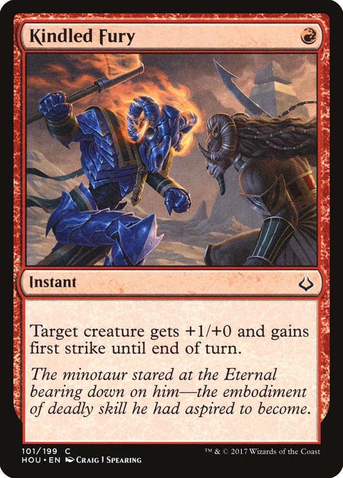 Kindled Fury [Hour of Devastation] (HOU 101)