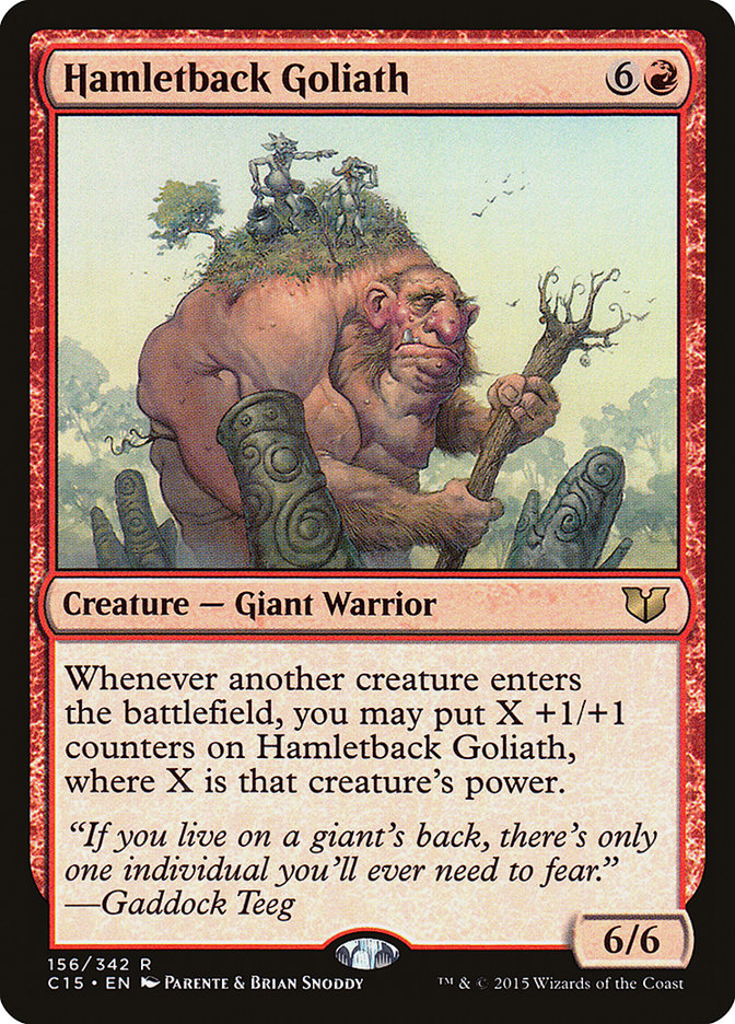 Hamletback Goliath [Commander 2015] (C15 156)
