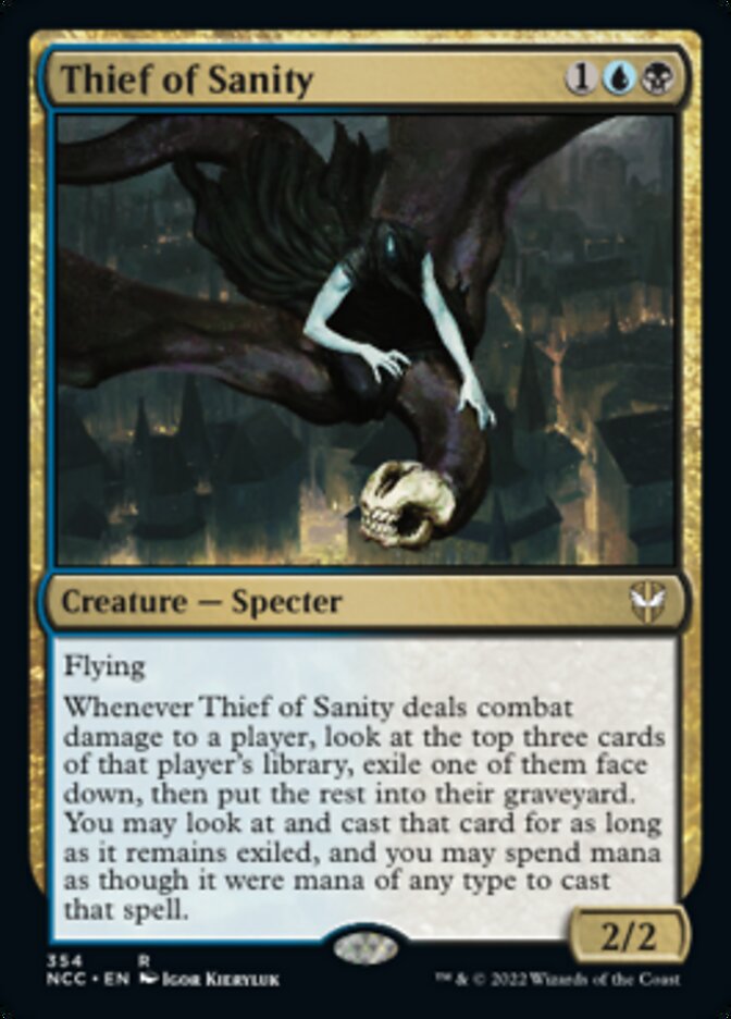 Thief of Sanity [Streets of New Capenna Commander] (NCC 354)