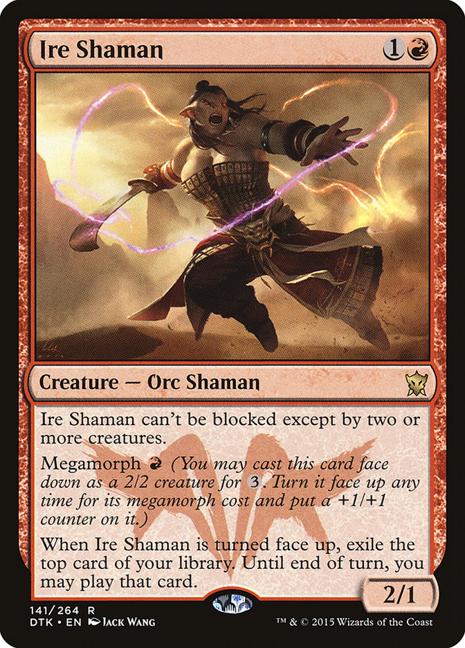 Ire Shaman [Dragons of Tarkir] (DTK 141)