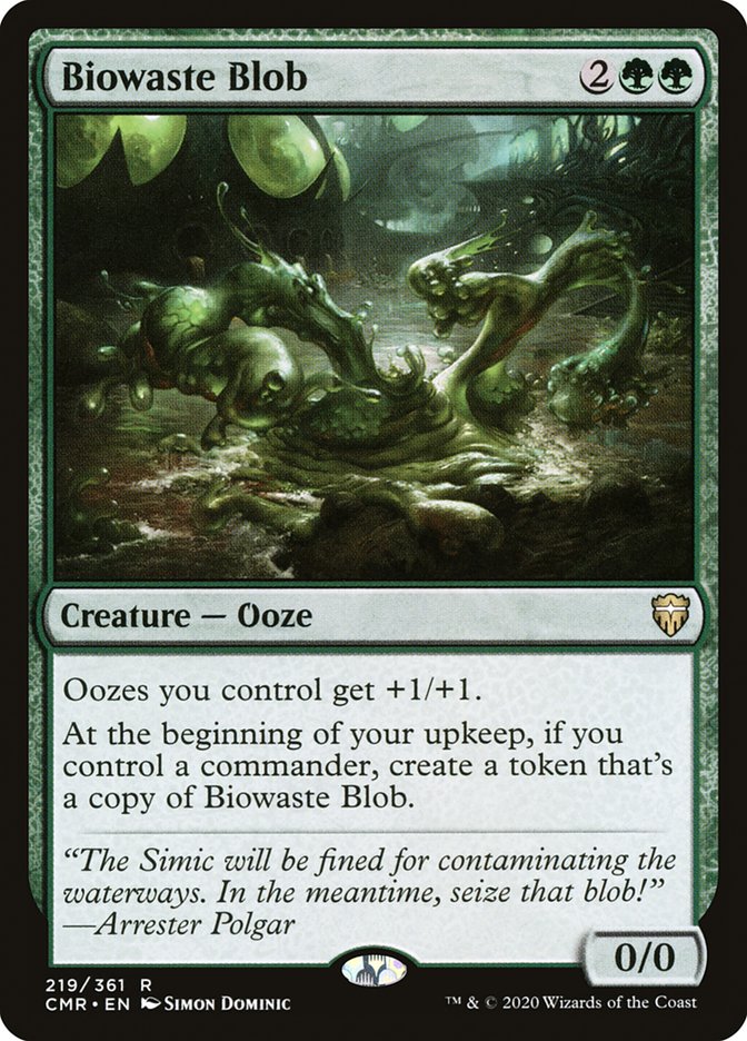 Biowaste Blob [Commander Legends] (CMR 219)